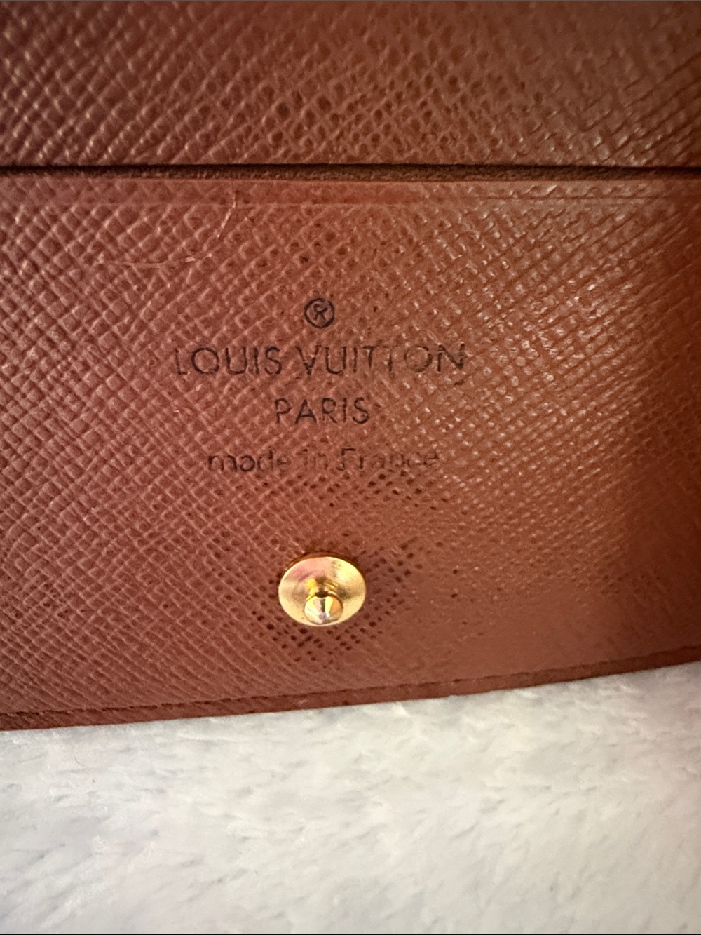 Louis Vuitton Monogram Canvas Wallet in Brown and Tan. 2007 - Picture 4 of 10